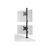 Kensington - Mounting kit (pole, dual arm, 2 VESA plat | K53802WW