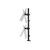 Kensington - Mounting kit (pole, dual arm, 2 VESA plat | K53802WW