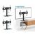 Manhattan TV & Monitor Mount, Desk, 1 screen, Screen Siz | 462297