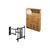 LogiLink - Bracket - full-motion - for LCD TV / curved L | BP0112