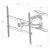 HAGOR BrackIT XL HD - Mounting kit (wall bracket) - for LC | 1987