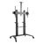 HAGOR BrackIT Stand HD XXL - Cart - for flat panel / AV eq | 8208