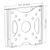 HAGOR BL Fixed 100 - Mounting kit (wall bracket) - for LCD | 8411