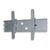 Neomounts PLASMA-W200 - Bracket - tilt - for flat panel - silver