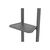Neomounts FL50-550BL1 - Cart - for flat panel / AV equipment - bl