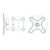 Manhattan TV & Monitor Mount, Wall, Fixed, 1 screen, Scr | 422840