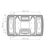 HAGOR BrackIT TnT - Mounting kit (bracket) - full-motion - | 2306