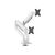 Neomounts DS70S-950WH2 NEXT One - Mounting kit (grommet mount, mo