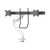 Neomounts DS75S-950WH2 - Mounting kit (desk mounting arm) - full-