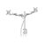 Neomounts FPMA-D935D - Mounting kit - full-motion - for 2 LCD dis