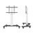 NewStar PLASMA-M2250 - Cart - for flat panel | PLASMA-M2250SILVER
