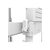 Neomounts WL55-875WH1 - Mounting kit (wall mount) - motorised - f