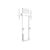 Neomounts WL55-875WH1 - Mounting kit (wall mount) - motorised - f
