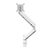 Vogel's MOMO 4127 MONITOR ARM WALL WHITE 7141361