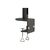 Neomounts FPMA-D700D3 - Mounting kit - for 3 LCD displays - black