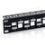 Equip 24-Port Keystone Cat.6A Shielded Patch Panel, Black 769324
