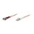 Intellinet Fiber Optic Patch Cable, OM2, LC/ST, 3m, Oran | 470421