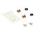 DeLOCK Patch panel RJ45 X 24 light grey, RAL 7035 0.5U 43315