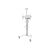 Neomounts - Cart - for flat panel - white - screen | FL50S-825WH1