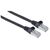 Intellinet Network Patch Cable, Cat6, 0.5m, Black, Coppe | 735209