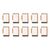 Lindy - USB-C port blocker - orange (pack of 10) | 40440