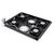 DIGITUS Professional DN-19 FAN-4-SRV-B - Rack roof with 2 fans -