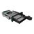 ICY BOX IB-173SSK - Storage mobile rack - 2.5", 3.5" - black