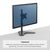 Fellowes Professional Series Single Freestanding Monito | 8049601