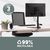 Fellowes Professional Series Single Freestanding Monito | 8049601