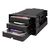 ICY DOCK flexiDOCK MB830SP-B - Storage drive cage - 3.5" - black