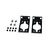 HPE Aruba - Rack mounting kit (4 post) - 1U - for P/N R8 | R8R56A