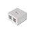 DIGITUS Professional AT-AG 302A-WH - Modular insert housing - whi