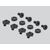 Delock - Mounting ventilation plate (horizontal) - rack m | 66839