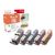 Peach Multi Pack XL - 5-pack - black, yellow, cyan, m | PI100-293