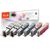 Peach Multi Pack Plus XL - 6-pack - black, yellow, cy | PI100-294