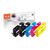 Peach Combi-Pack PLUS - 5-pack - S - black, yellow, c | PI300-685