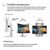 HP 724pn - Series 7 Pro - LED monitor - 24" - 1920  | 8X534AA#ABB