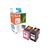 Peach - 2-pack - black, colour (cyan, magenta, yellow | PI300-671