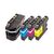 Peach Combi-Pack - 4-pack - black, yellow, cyan, mage | PI500-171