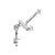 LogiLink - Mounting kit - adjustable arm - for 2 LCD dis | BP0089