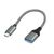 LogiLink KAB Adapter USB-C> USB-A ST-BU 0.15m Dark Grey  | CU0106