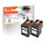 Peach TwinPack - 2-pack - 6 ml - black - compatible - | PI300-653