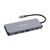 Verbatim - Hub - 2 x HDMI + 1 x VGA + 7 x USB + 1 x 1 Gig | 32154