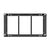 HAGOR WH - Mounting kit (wall mount) - for flat panel - bl | 5864