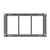 HAGOR WH - Mounting kit (wall mount) - for flat panel - bl | 5864