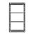 HAGOR WH - Mounting kit (wall mount) - for flat panel - bl | 5864