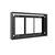 HAGOR - Mounting component (cover set) - for flat panel -  | 5869