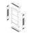 HAGOR - Mounting component (cover set) - for flat panel -  | 5869