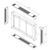 HAGOR - Mounting component (cover set) - for flat panel -  | 5869