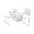 Fractal Design Pop Air - Tower - ATX - windowed s | FD-C-POR1A-01